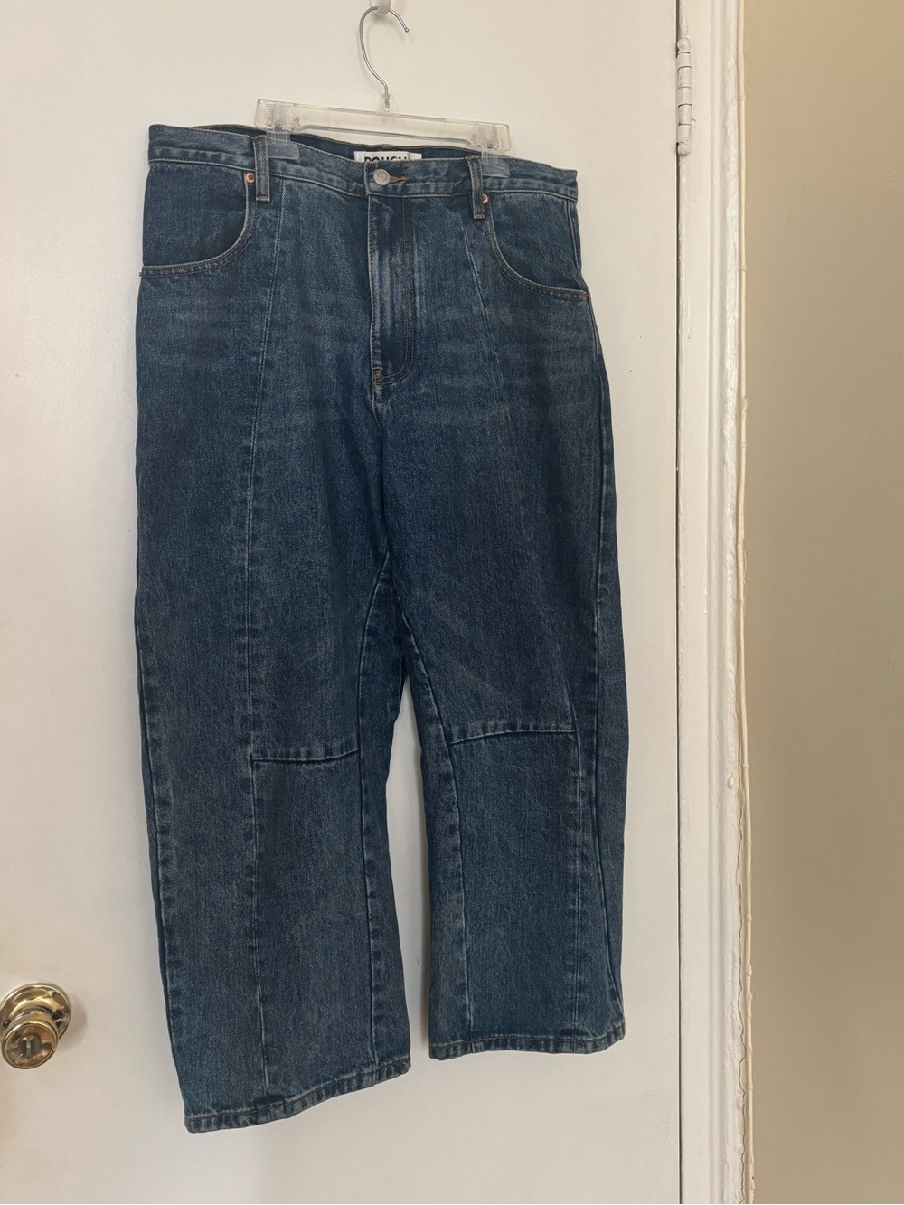 Roucha Wide Leg Barrel Jeans